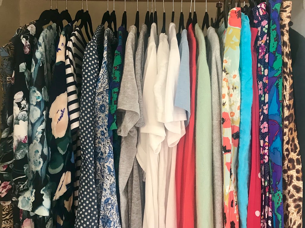 Edited summer casual wardrobe