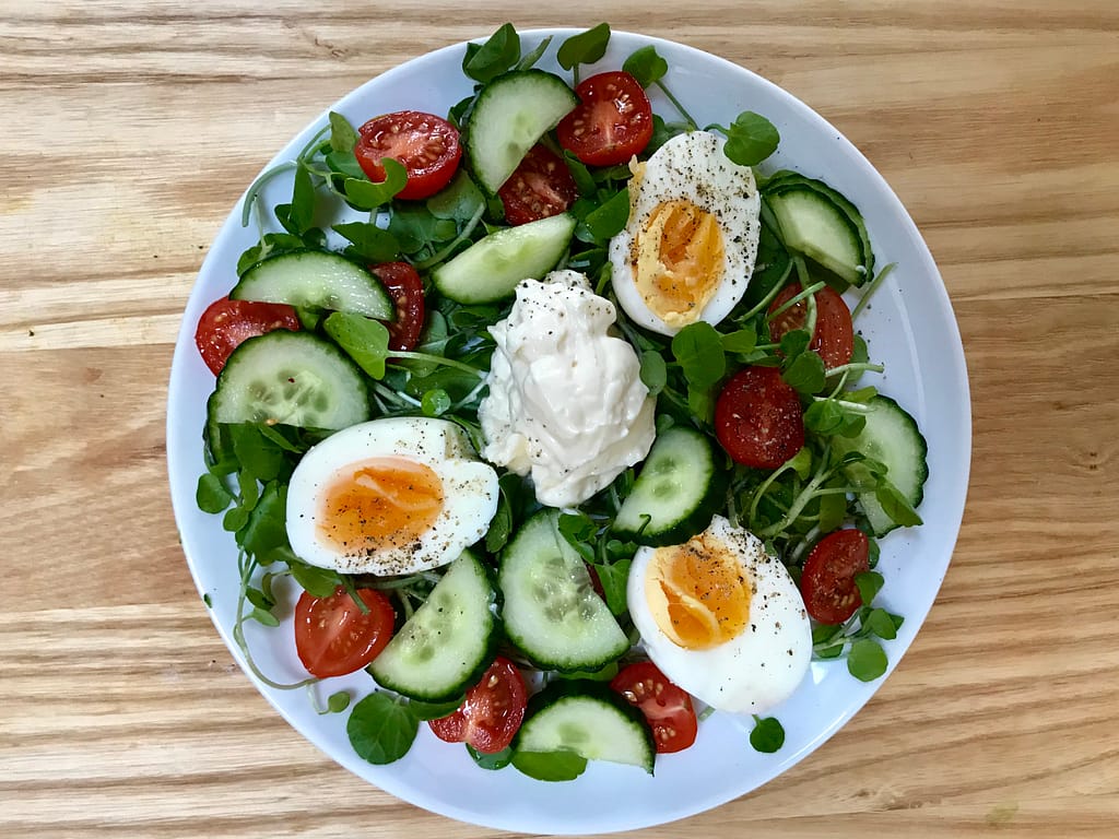 Egg mayo salad