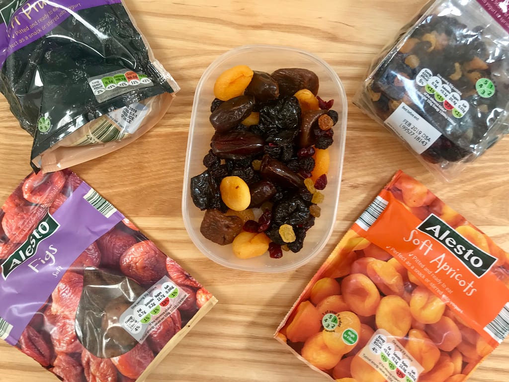 Dried fruit supplies 