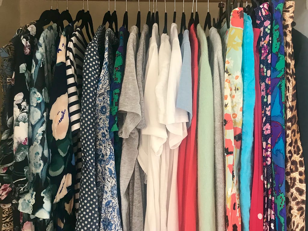 Edited summer casual wardrobe